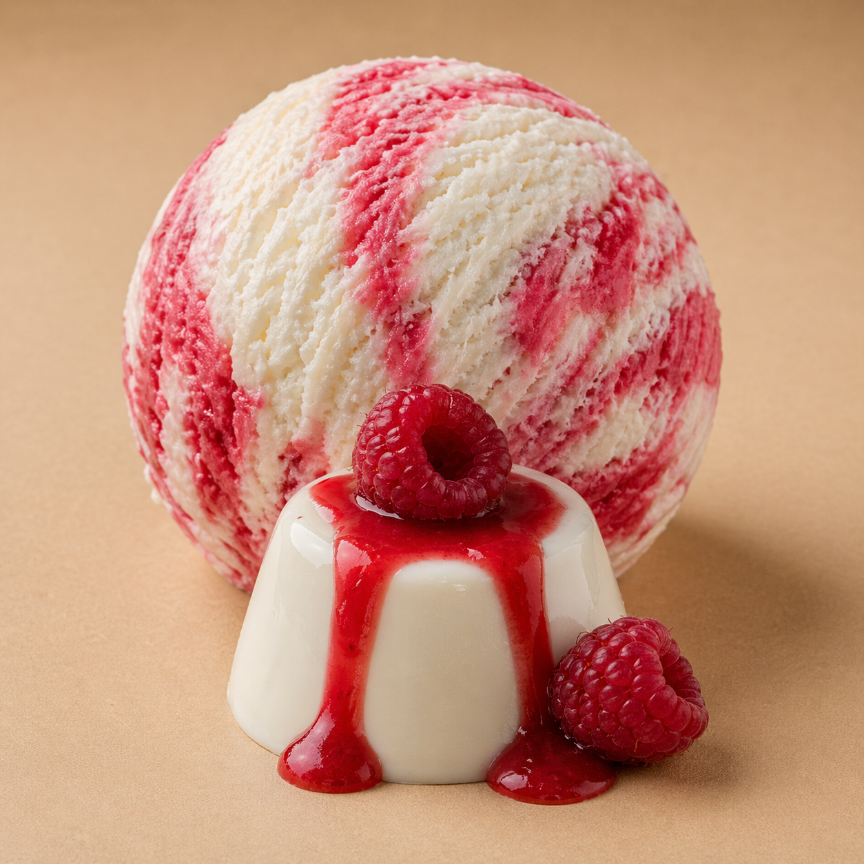 Panna Cota - Raspberry